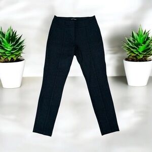 HILARY RADLEY Women’s Dark Gray Straight Leg Pull On Trousers Size M